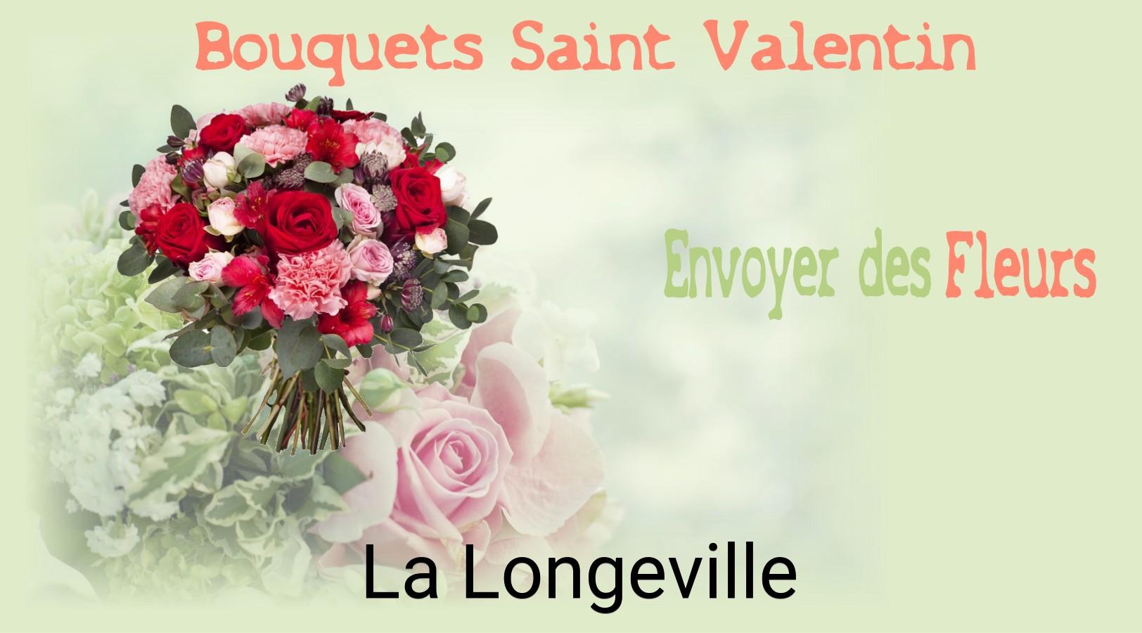 Roses de Saint-Valentin livrées à La Longeville